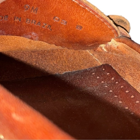 ? Cole Haan Men’s Buckle‎ Loafers | Brown Leather | Size 9 | Classic Slip- main image 4